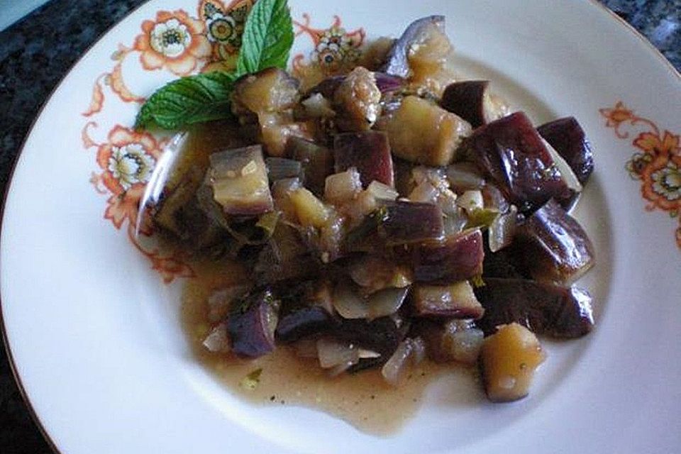 Aubergine süß - sauer