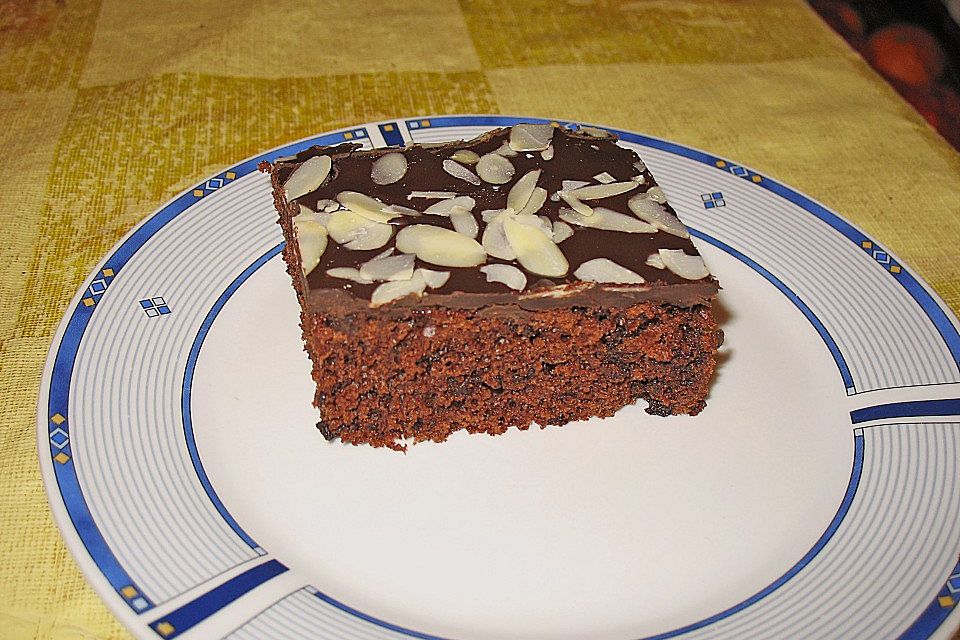 Saftiger Schokoladenkuchen