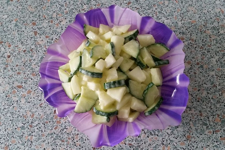 Gurken - Melonen - Salat