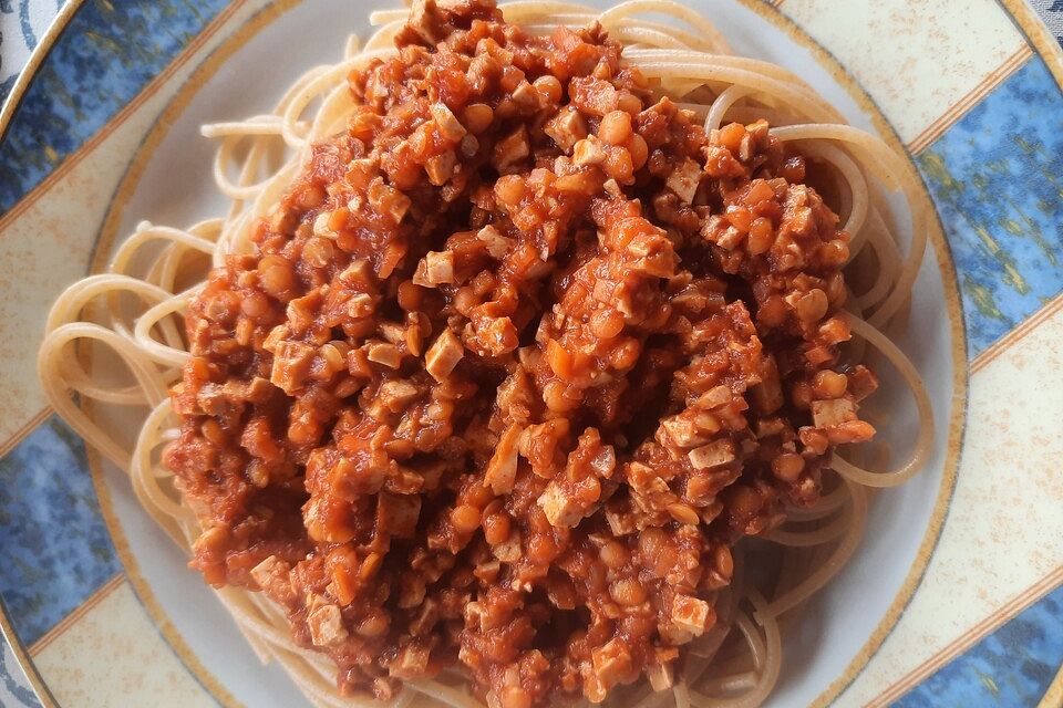 Tofu Bolognese