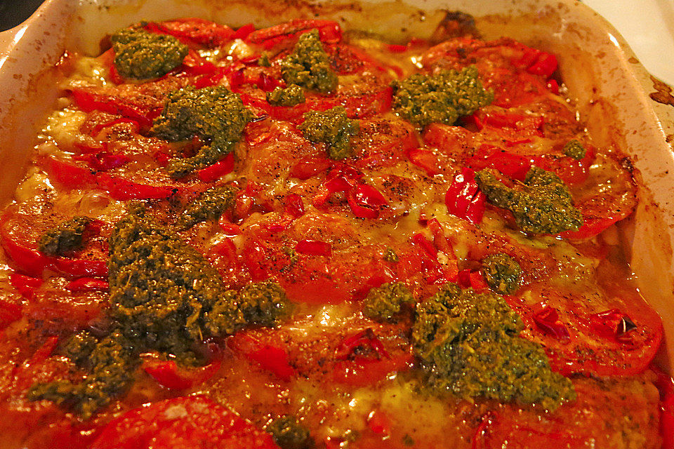 Tomaten - Gratin