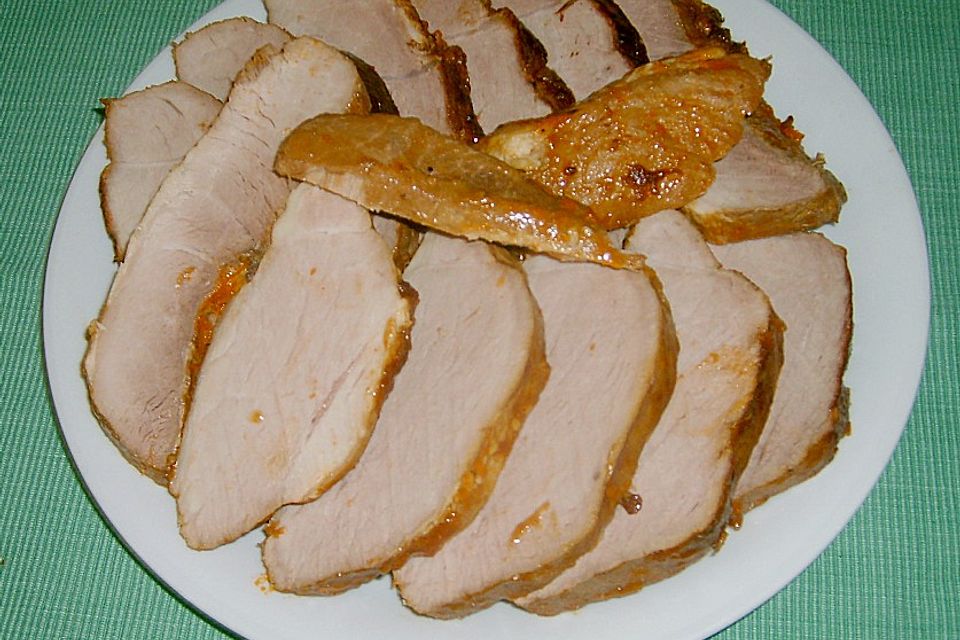 Saftiger Schweinebraten