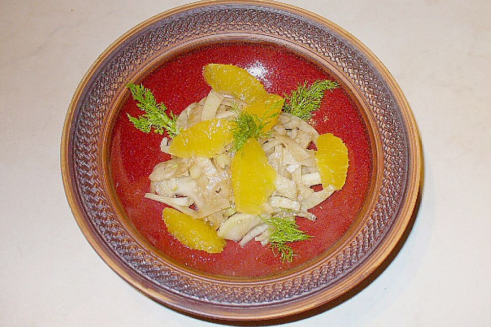 Fenchelsalat  mit Orangen