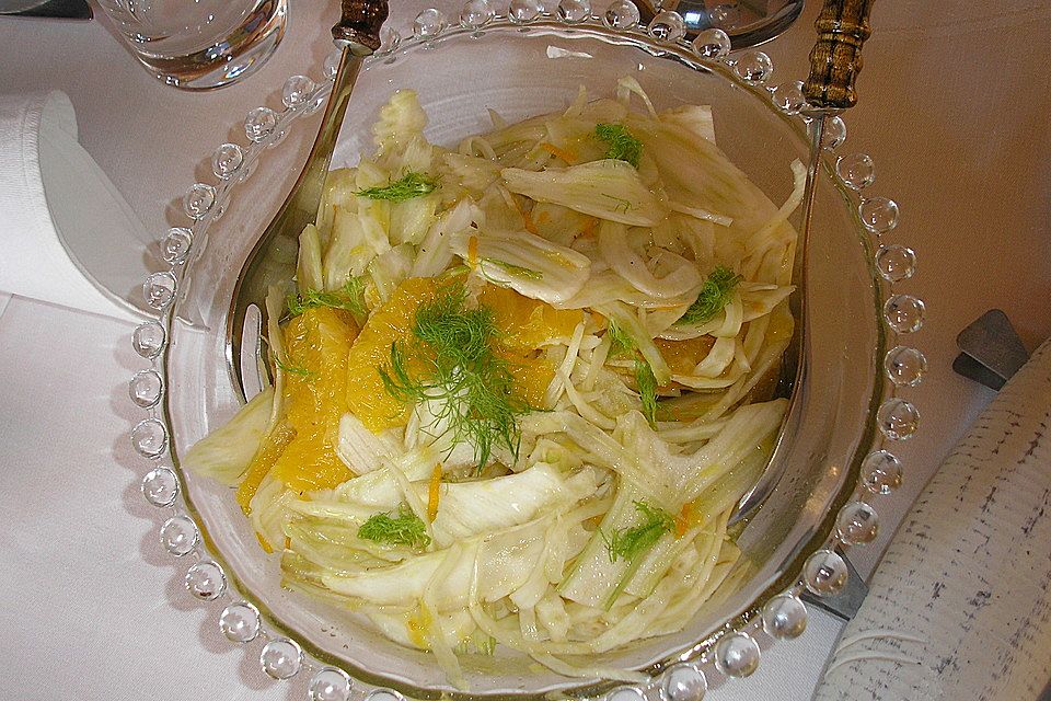 Fenchelsalat  mit Orangen