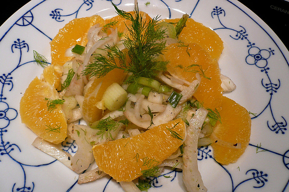 Fenchelsalat  mit Orangen