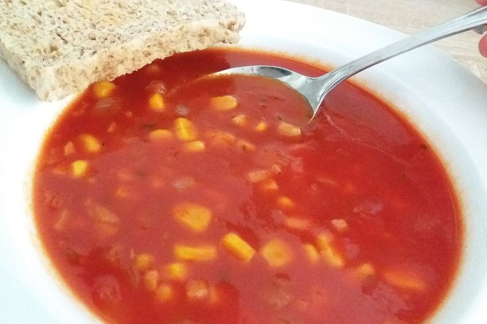 Mexikanische Tomatensuppe