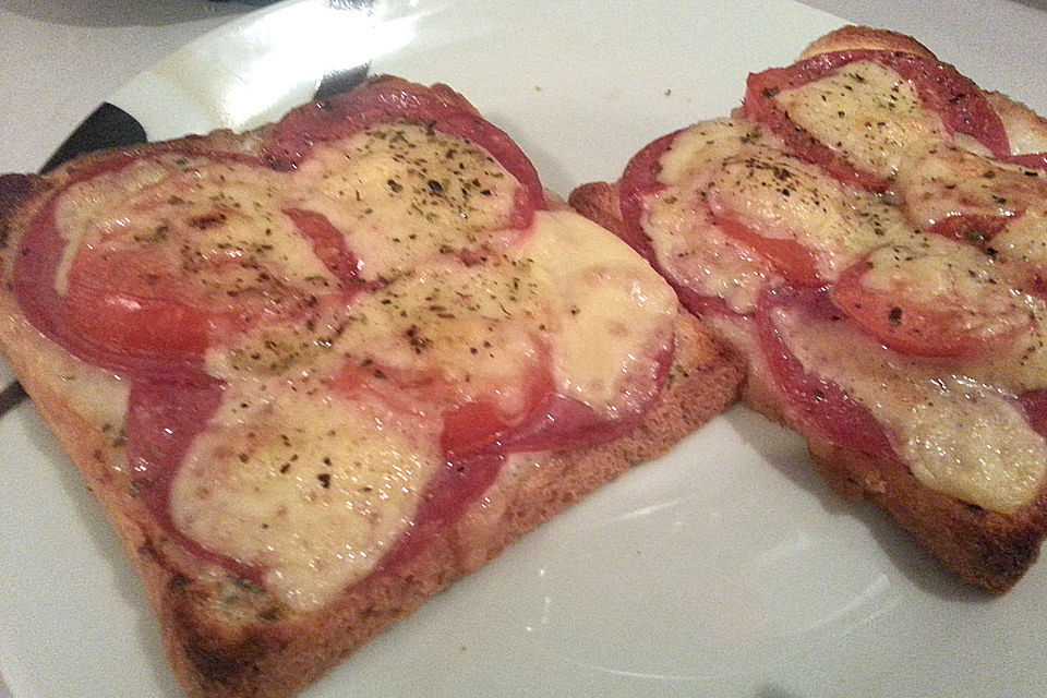 Toastbrot - Pizza