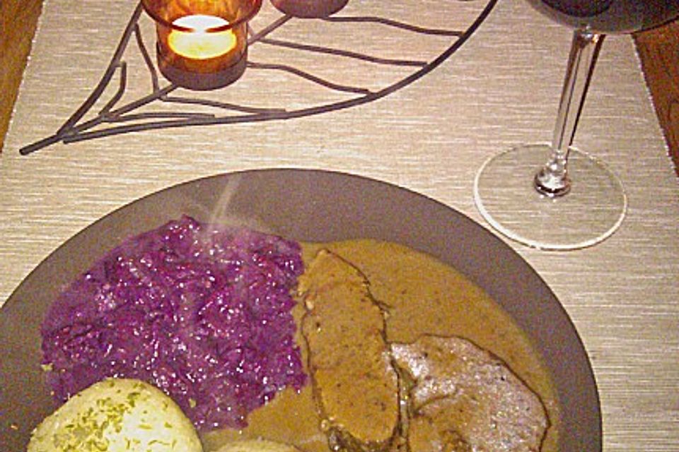 Wildschweinbraten aus dem Ofen