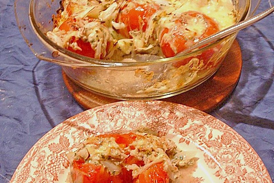 Thunfisch - Tomatengratin