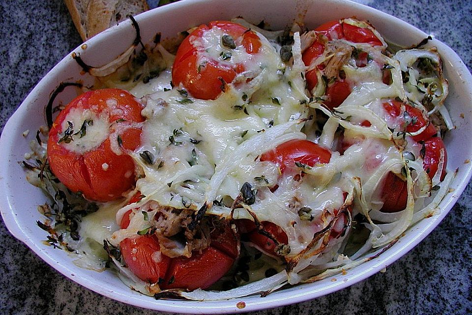 Thunfisch - Tomatengratin