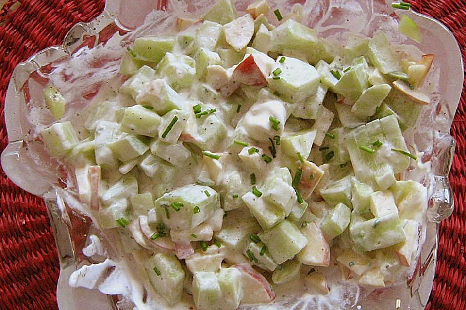 Gurken - Apfel - Salat