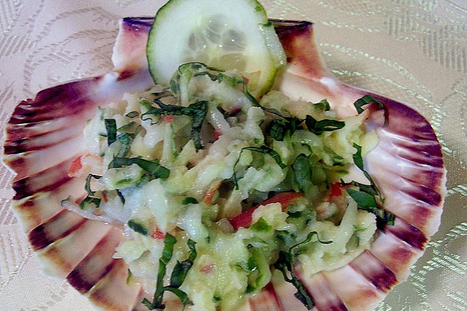 Gurken - Apfel - Salat