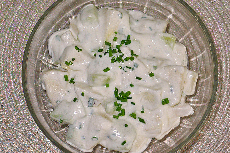 Gurken - Apfel - Salat