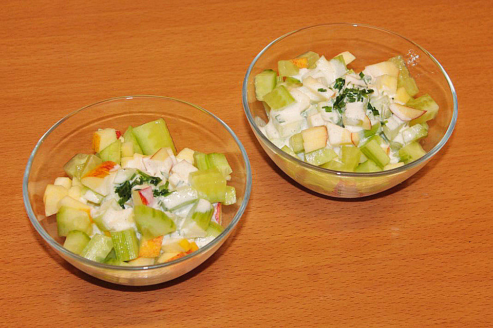 Gurken - Apfel - Salat