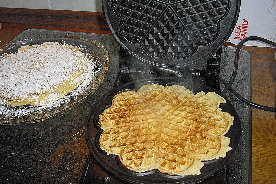 Bergische süße Waffeln