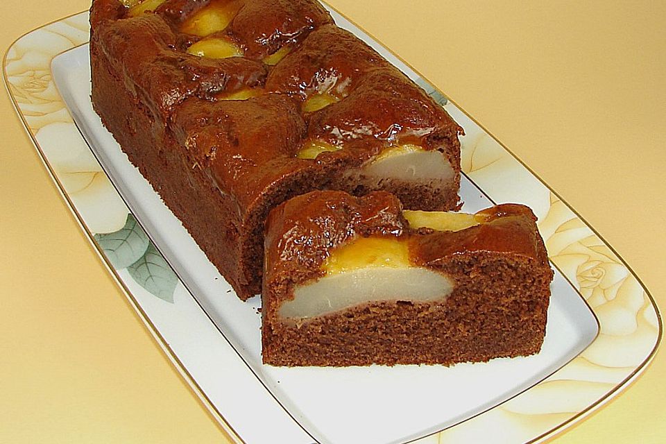 Birnen - Schokolade - Kuchen