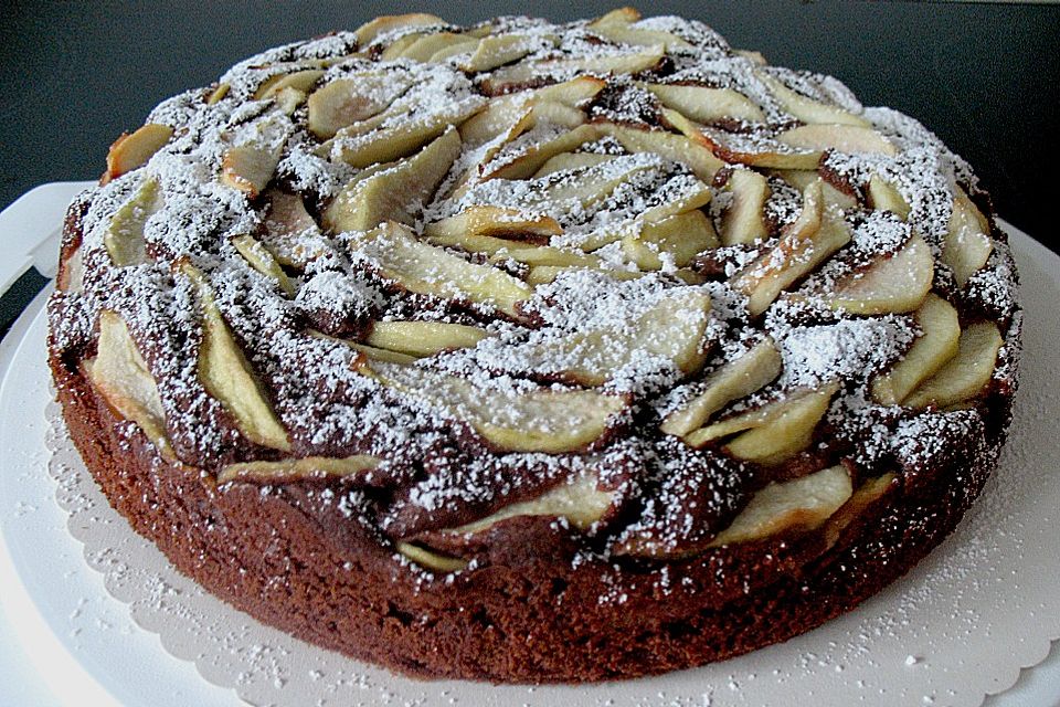 Birnen - Schokolade - Kuchen