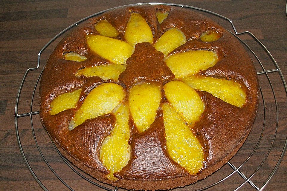 Birnen - Schokolade - Kuchen