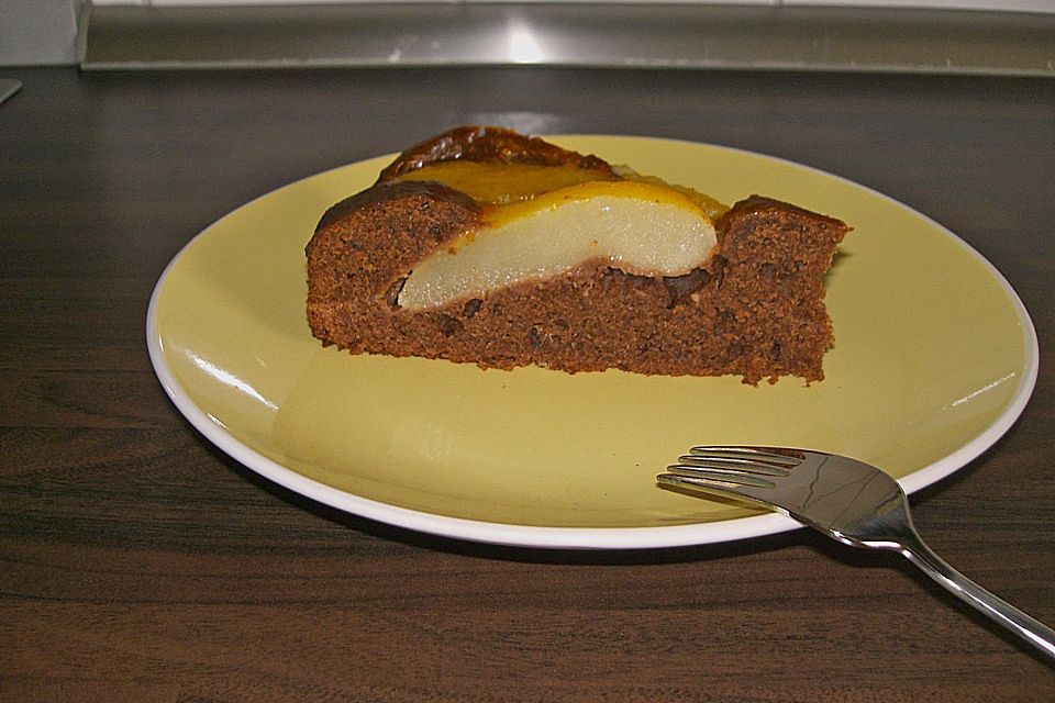 Birnen - Schokolade - Kuchen