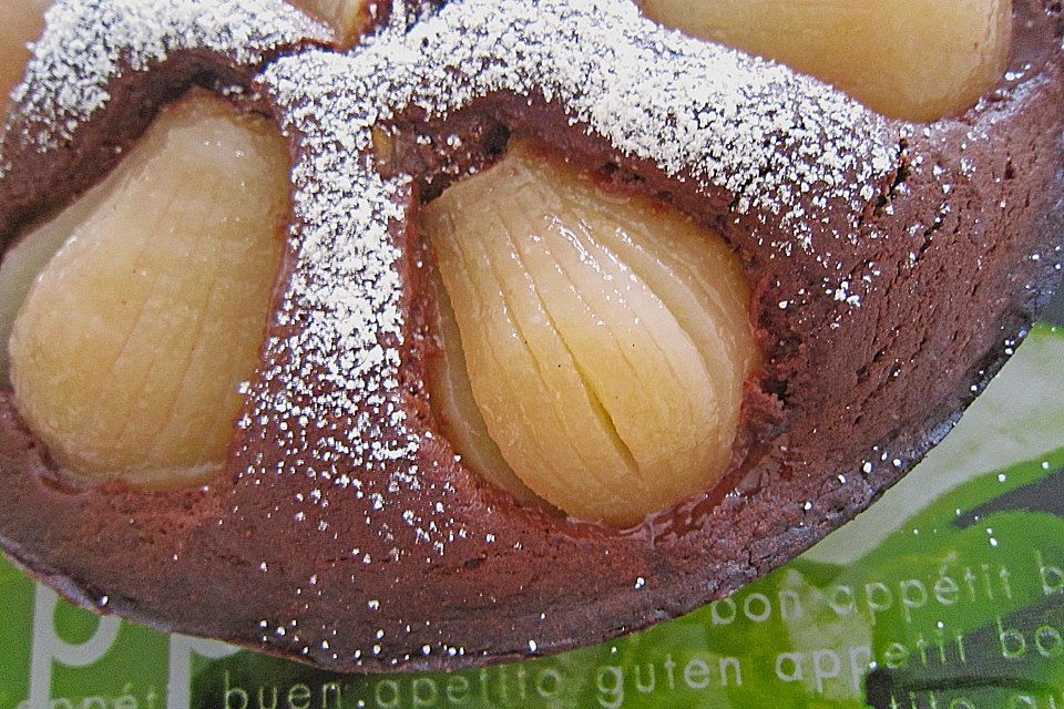 Birnen - Schokolade - Kuchen