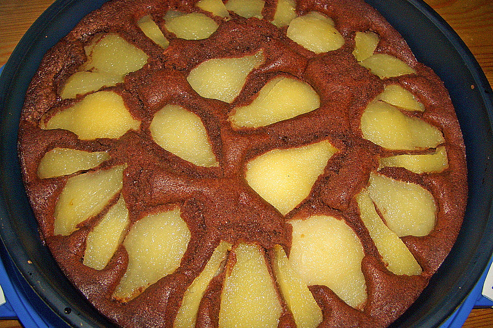 Birnen - Schokolade - Kuchen