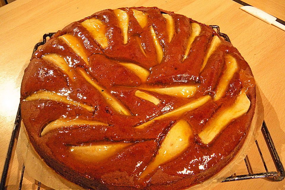 Birnen - Schokolade - Kuchen