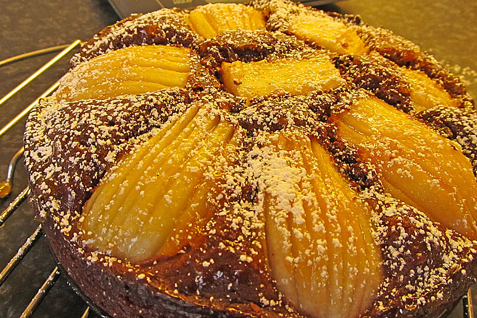 Birnen - Schokolade - Kuchen