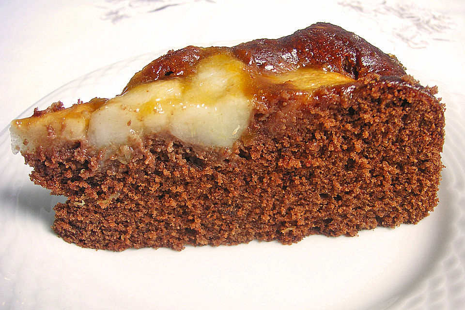 Birnen - Schokolade - Kuchen