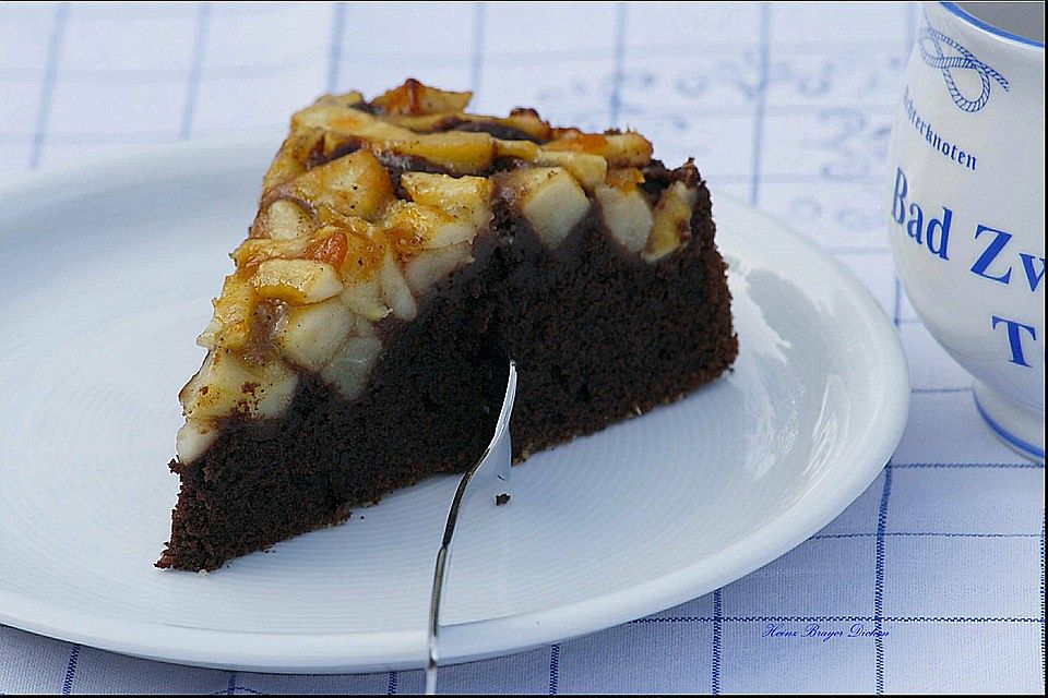 Birnen - Schokolade - Kuchen