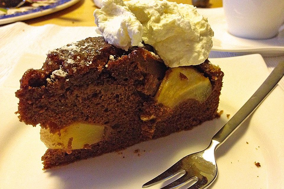 Birnen - Schokolade - Kuchen