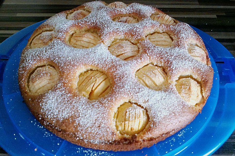 Versunkener  Apfelkuchen