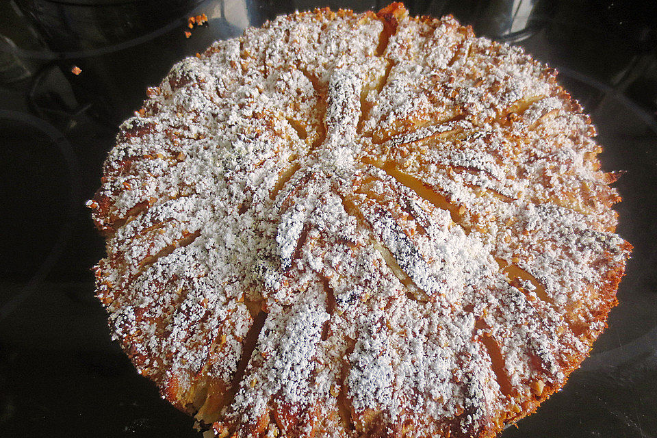 Versunkener  Apfelkuchen