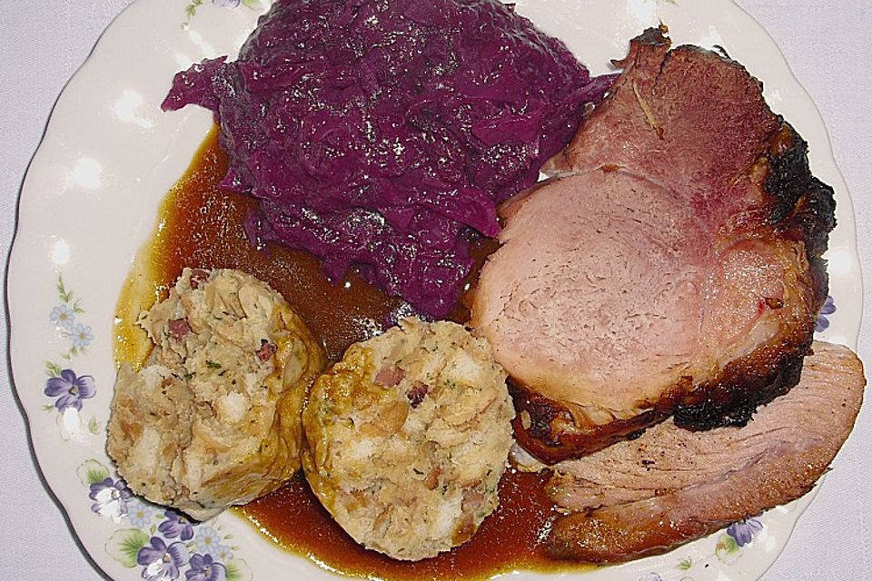 Apfelrotkohl