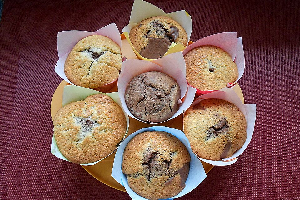 Marmorierte Muffins