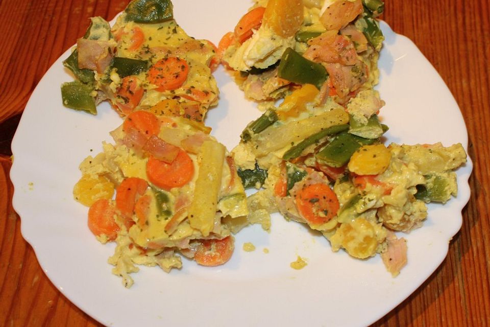 Bunte Frittata