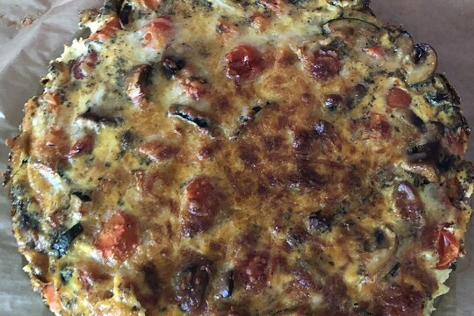 Bunte Frittata