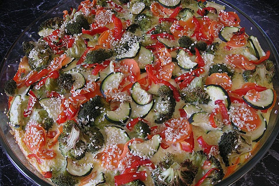 Bunte Frittata