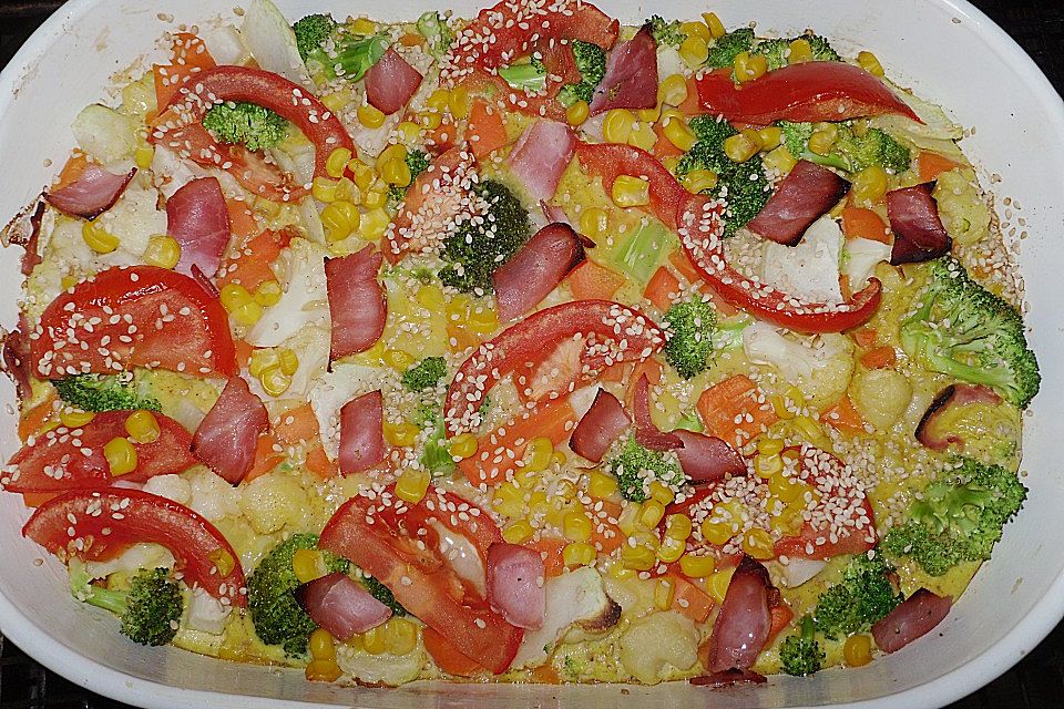 Bunte Frittata