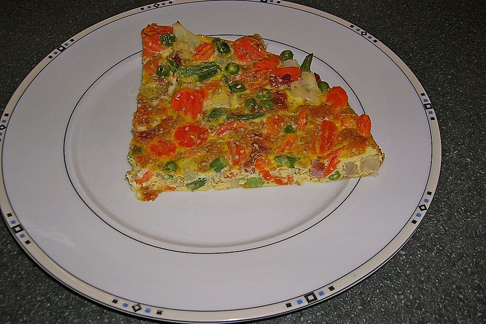 Bunte Frittata