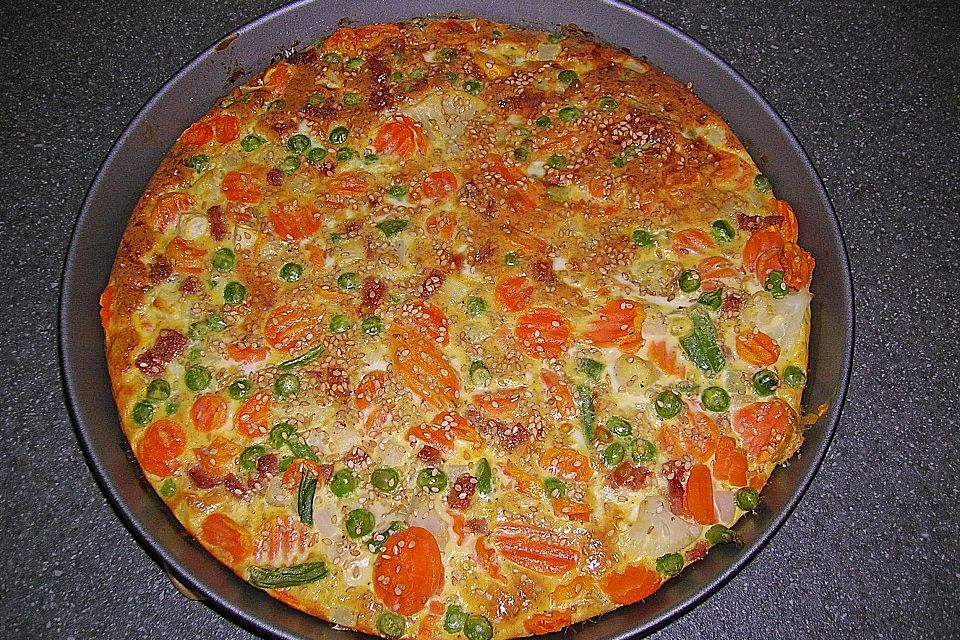 Bunte Frittata