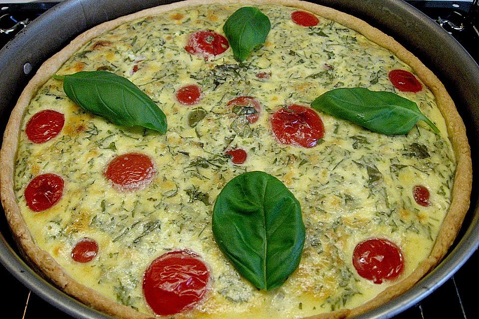 Tomaten - Quiche