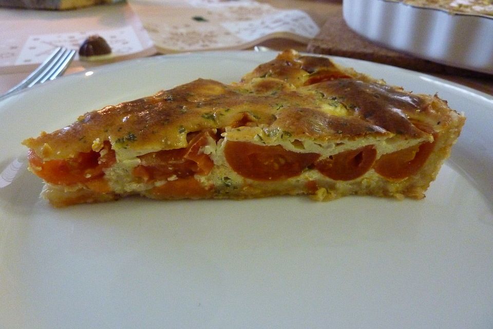 Tomaten - Quiche