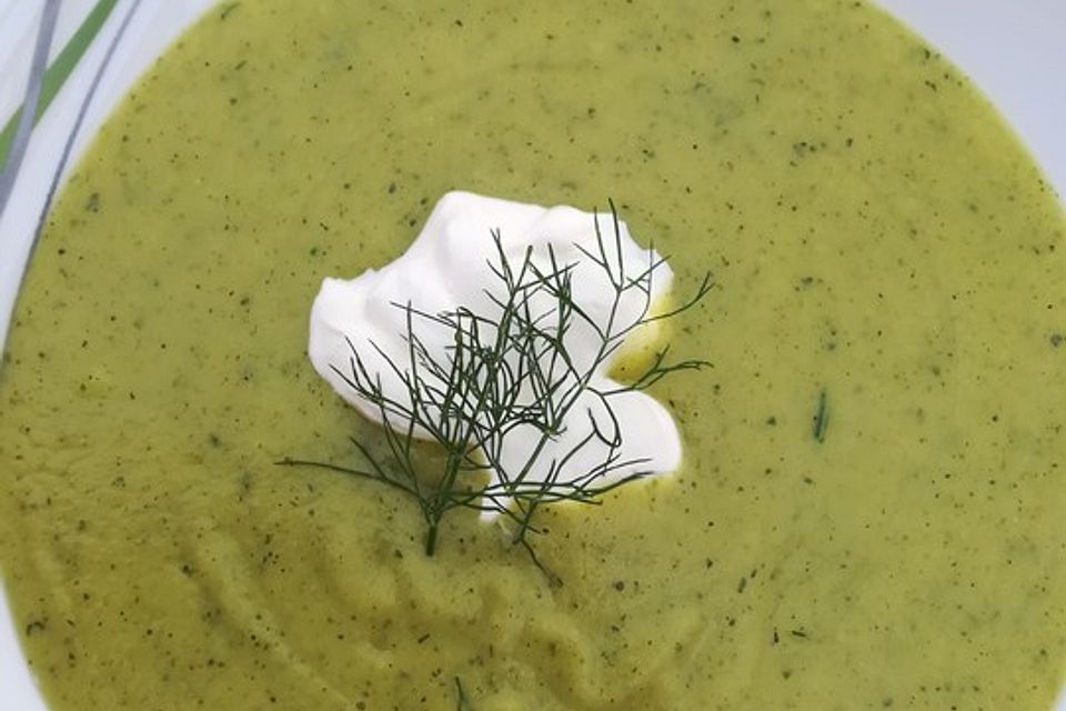 Zucchini - Kartoffelsuppe