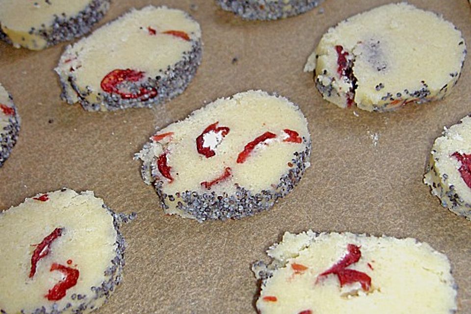 Cranberry  - Mohn - Cookies