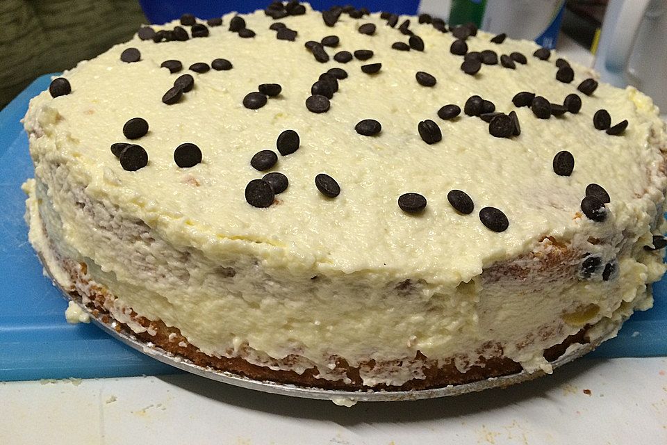 Pfirsich - Buttercreme - Torte