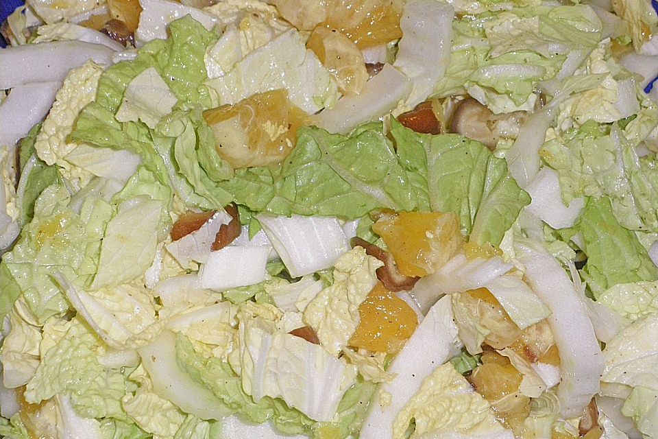 Chinakohl - Orangensalat