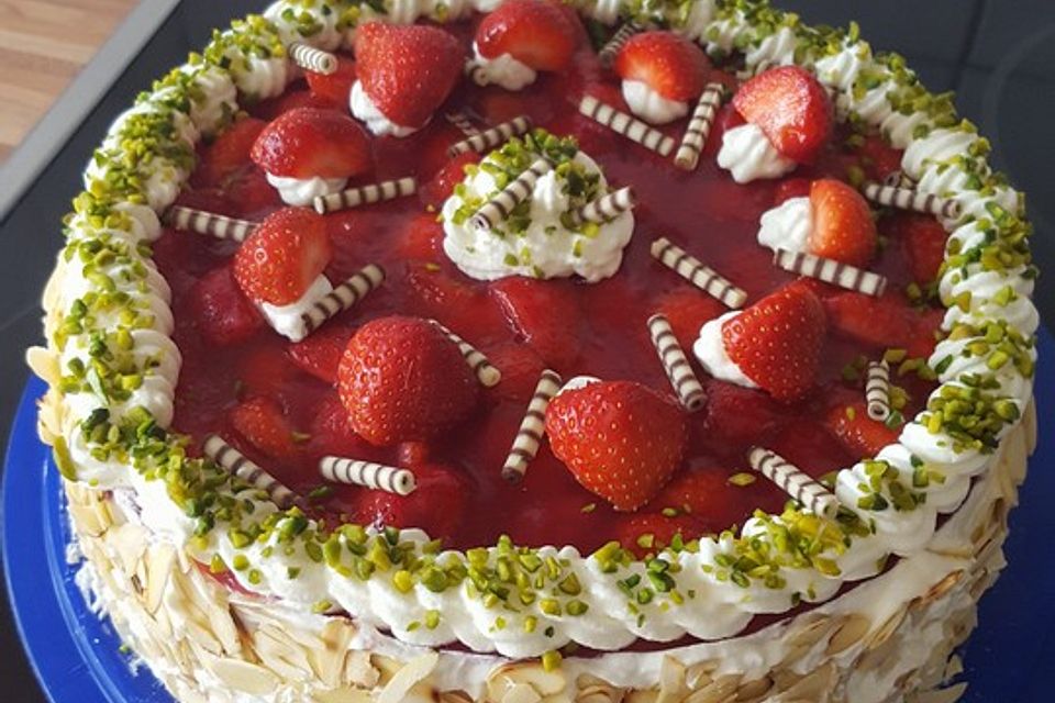 Erdbeertorte