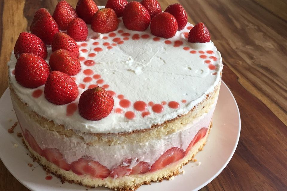 Erdbeertorte