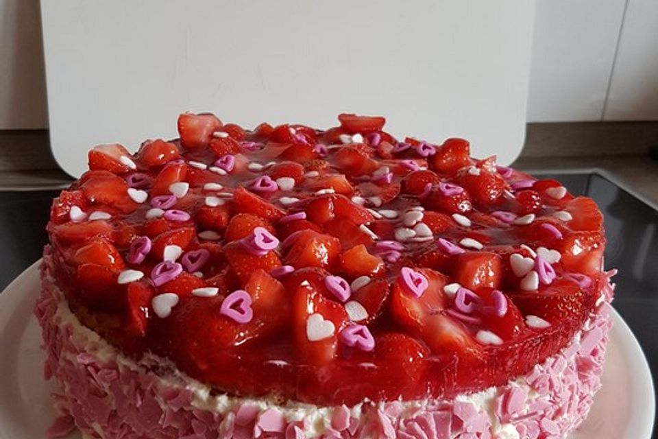 Erdbeertorte