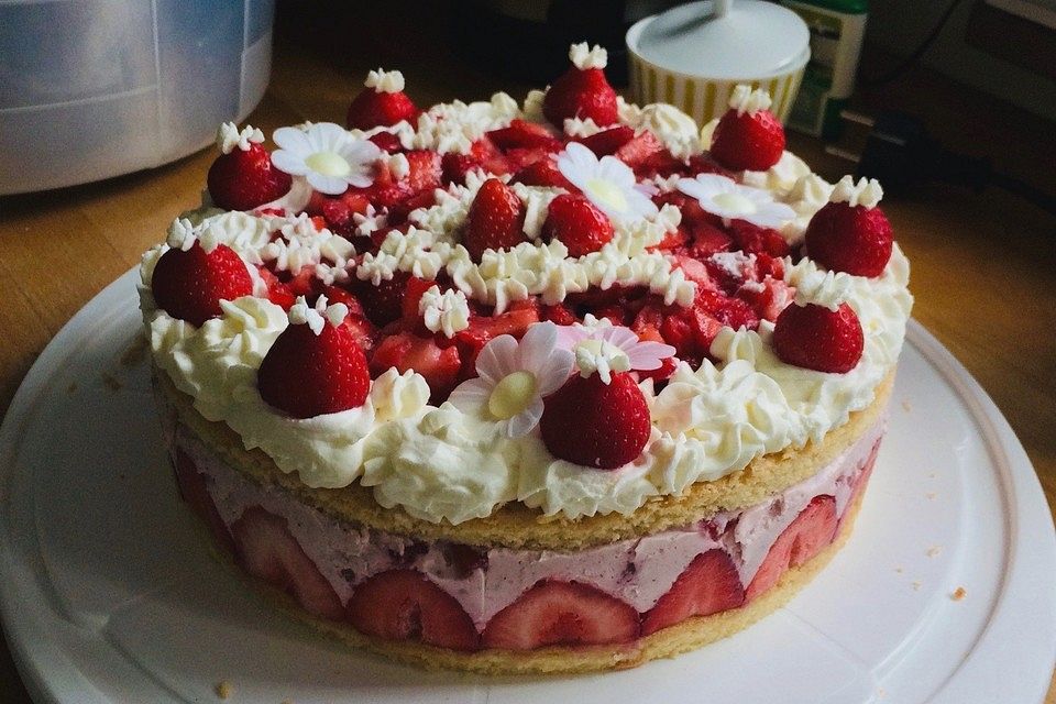 Erdbeertorte